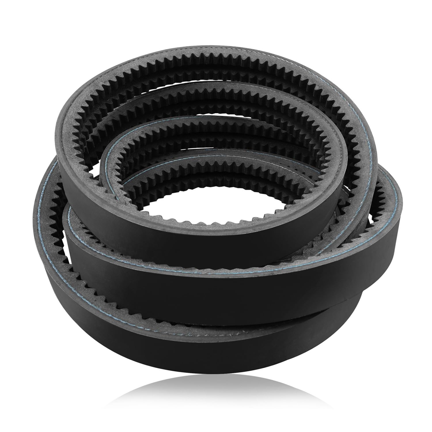 60" Deck Belt Fit for Kubota K5647-34710 K5647-34711 K5647-34712 ZD326 ZD331, 1" x 123" Lawn Mower Flat V-Belt with Tooth