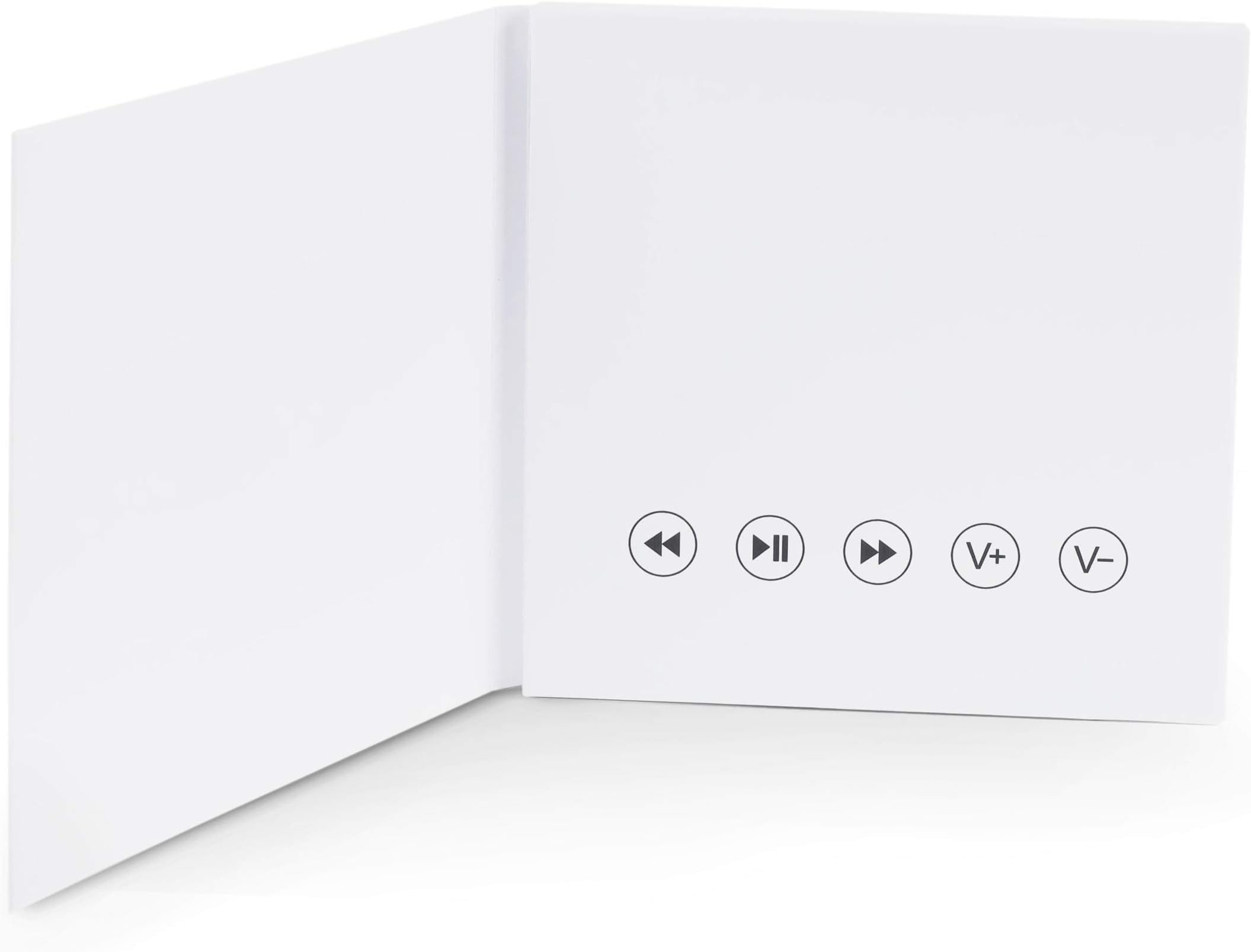 VoiceGift VoiceLP Audio Recording Card, Stores 2 Hours of Clear Audio for Playlist, Special Event Recording, Greeting or Birthday Card - 1 Pack