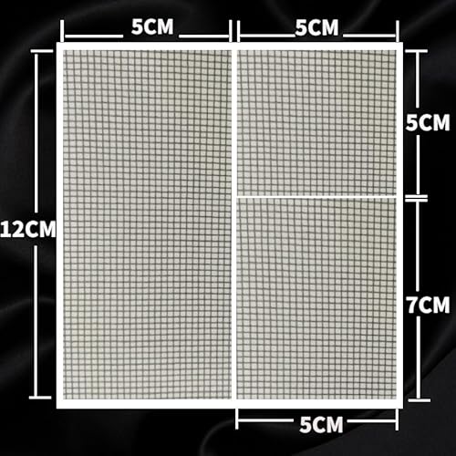 Viojrlly Fliegengitter-Reparatur, Power Adhesive Fly Screen Repair Kit, Insektengitter-Reparatur, Mesh Repair Tape, Fliegengitter-Reparaturband für die Reparatur von Türlöchern