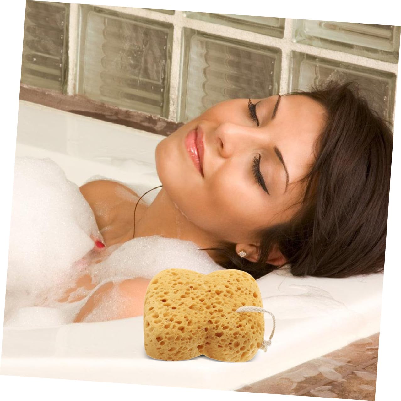 8 Pezzi Spugne Esfolianti Corpo in Spugna Naturale a Nido Morbida per Doccia Esfoliazione Delicata e Relax per Tutti i Tipi di Facile da Maneggiare e Conservare
