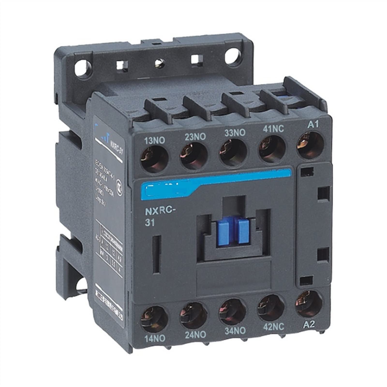 HUUOQIWY 04/13/22/31/40 Ac Contactor Relay Control Signal Transmission Breaking Amplification 1Pcs(Nxrc-13,415V)