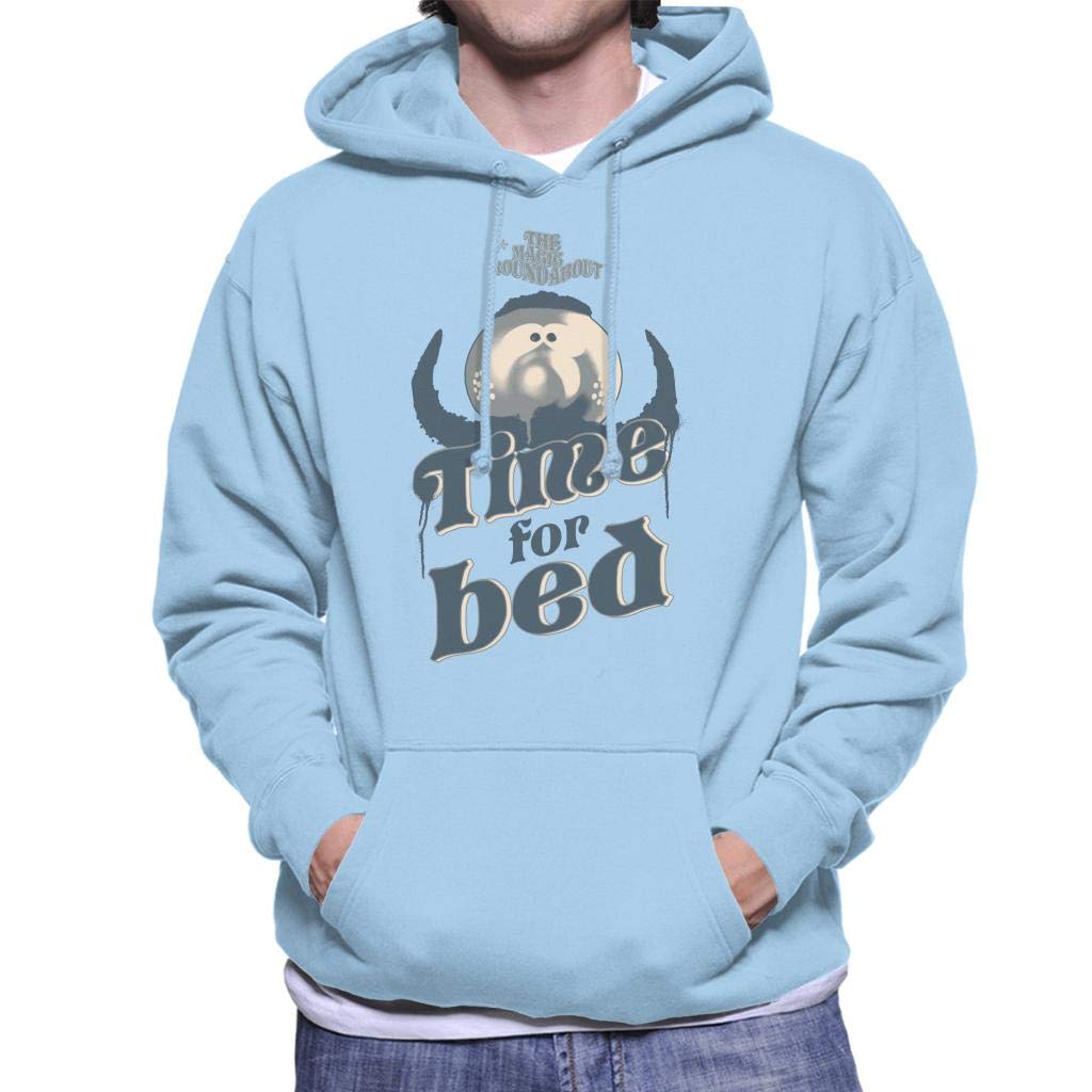The Magic Roundabout Zebedee Time for Bed Men's Hooded Sweatshirt