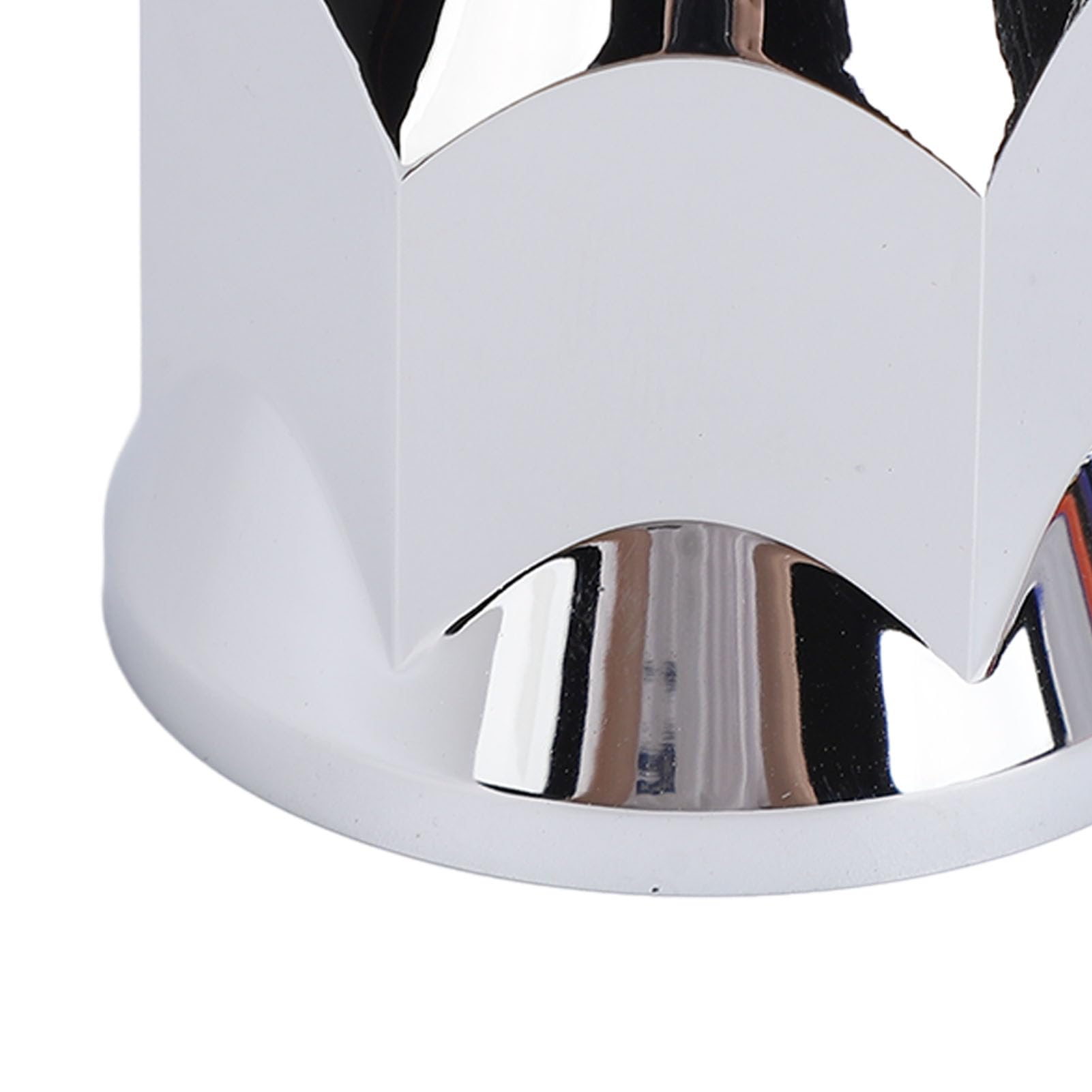 Cappucci Copridado Cromati da 33 Mm, Plastica ABS Cromata Resistente alla Ruggine, Stile Flangia a Pressione, Universale per la Maggior Parte dei Camion e Rimorchi (20PCS)