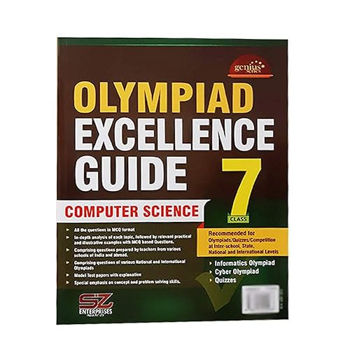 IOM 7 Silver Zone Olympiad Excellence Guide - Computer Science for Class - 7 [Textbook Binding] Silver Zone