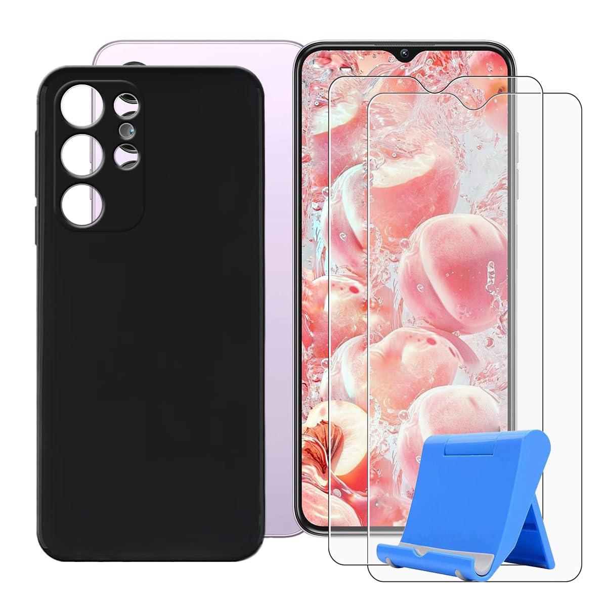 Cover per Oukitel C1 (6.52) + 2 x Pellicola in Vetro Temperato