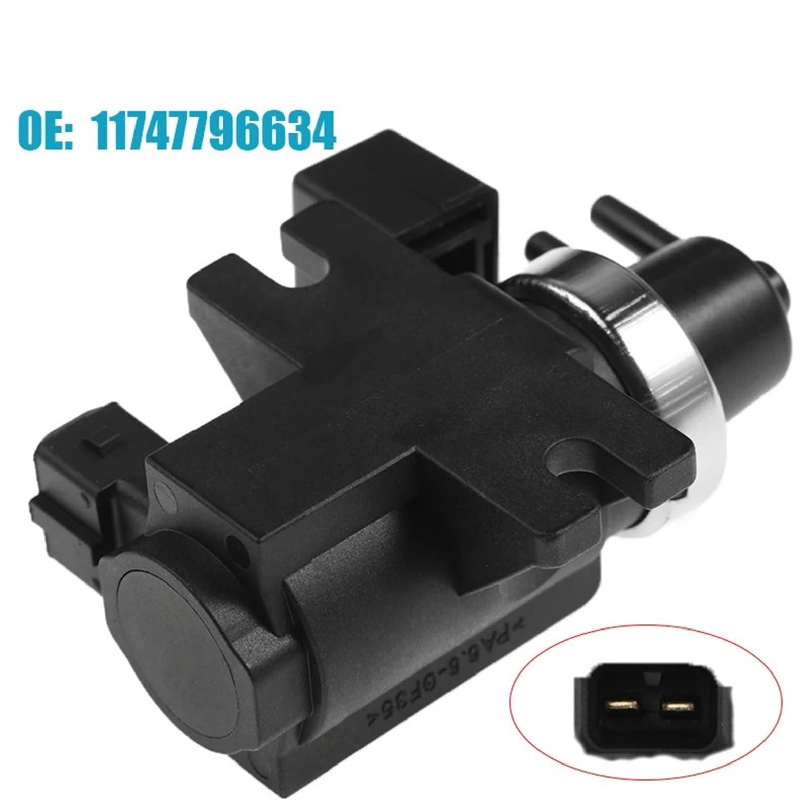 Válvula solenoide de automóvil Válvula Solenoide de Control aumento presión Turbo 11747796634 11742247906 para BMW 1 3 5 6 7 X3