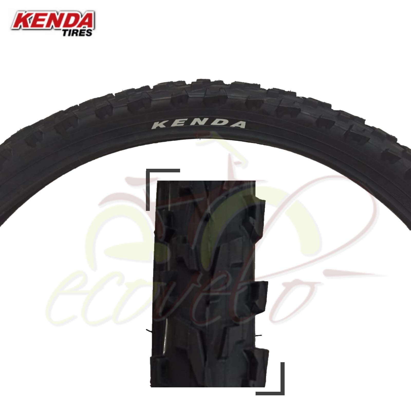 Copertone MTB KENDA K831A 26 X 2.10 &ndash; Nero, Pneumatico Per Bici Da Corsa O Citt&agrave;