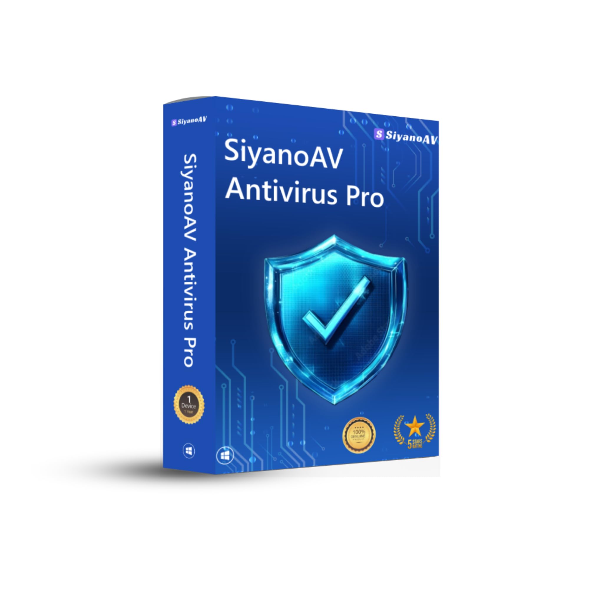 SiyanoAV Antivirus Pro For Windows 2025 | 1 Device 3 Year | Real-time Protection & PC Booster Included - Email Delivery in 30 Minutes - No CD-image-9