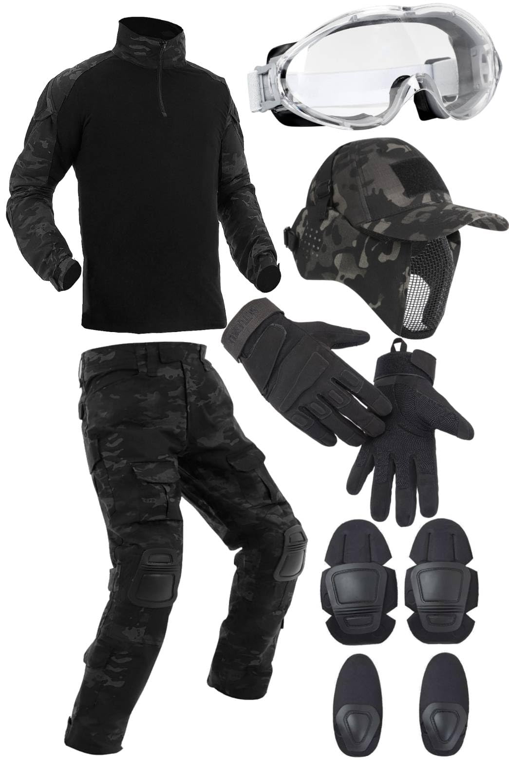 Amazon.co.jp: [Roof Ren] 【プロのサバゲーマー推薦】 サバゲー 服