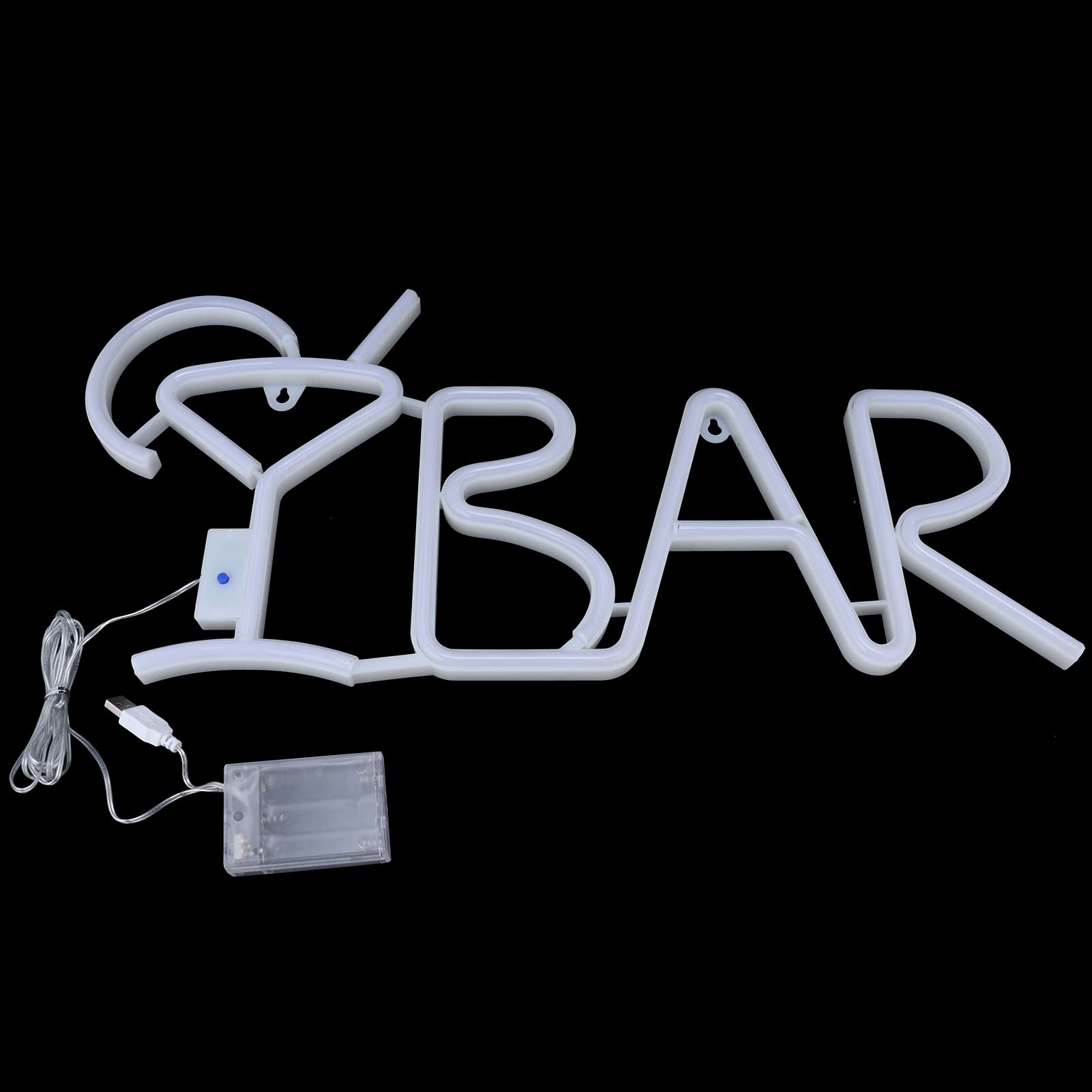 Lámpara de neón LED para bar, letrero de neón con 8 modos de iluminación y control remoto para bar en casa y fiestas de cumpleaños. (Estilo 2)