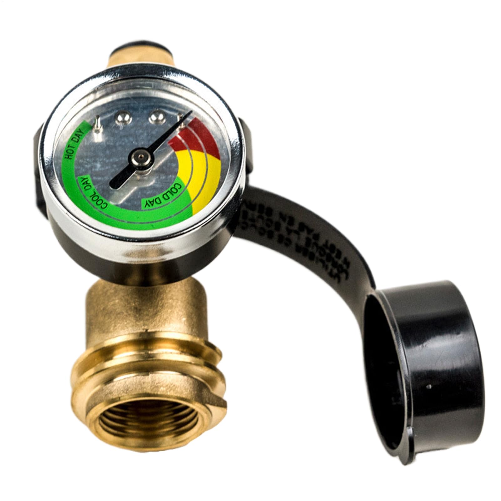 Adaptateur bouteille propane multifonction avec manomètre de pression intégré