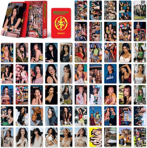 BDNXTV KATSEYE Merch KATSEYE Photocards Novel Idol Album Lomo Cards Set Mini Merch Photocards Set Gift for Fans A01