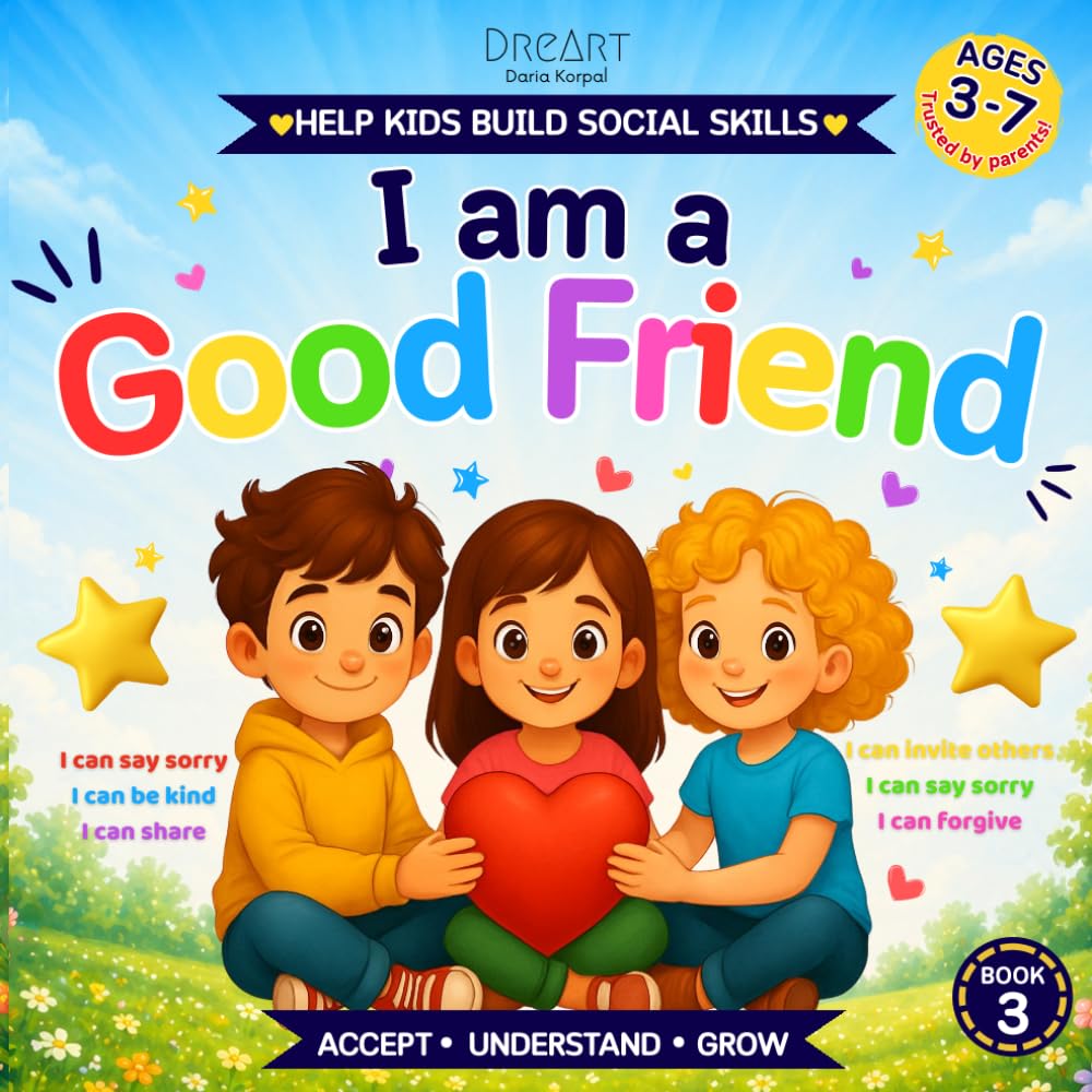 I Am a Good Friend: Gentle Stories About Kindness, Listening and Friendship for Kids (Little Big Feelings)
