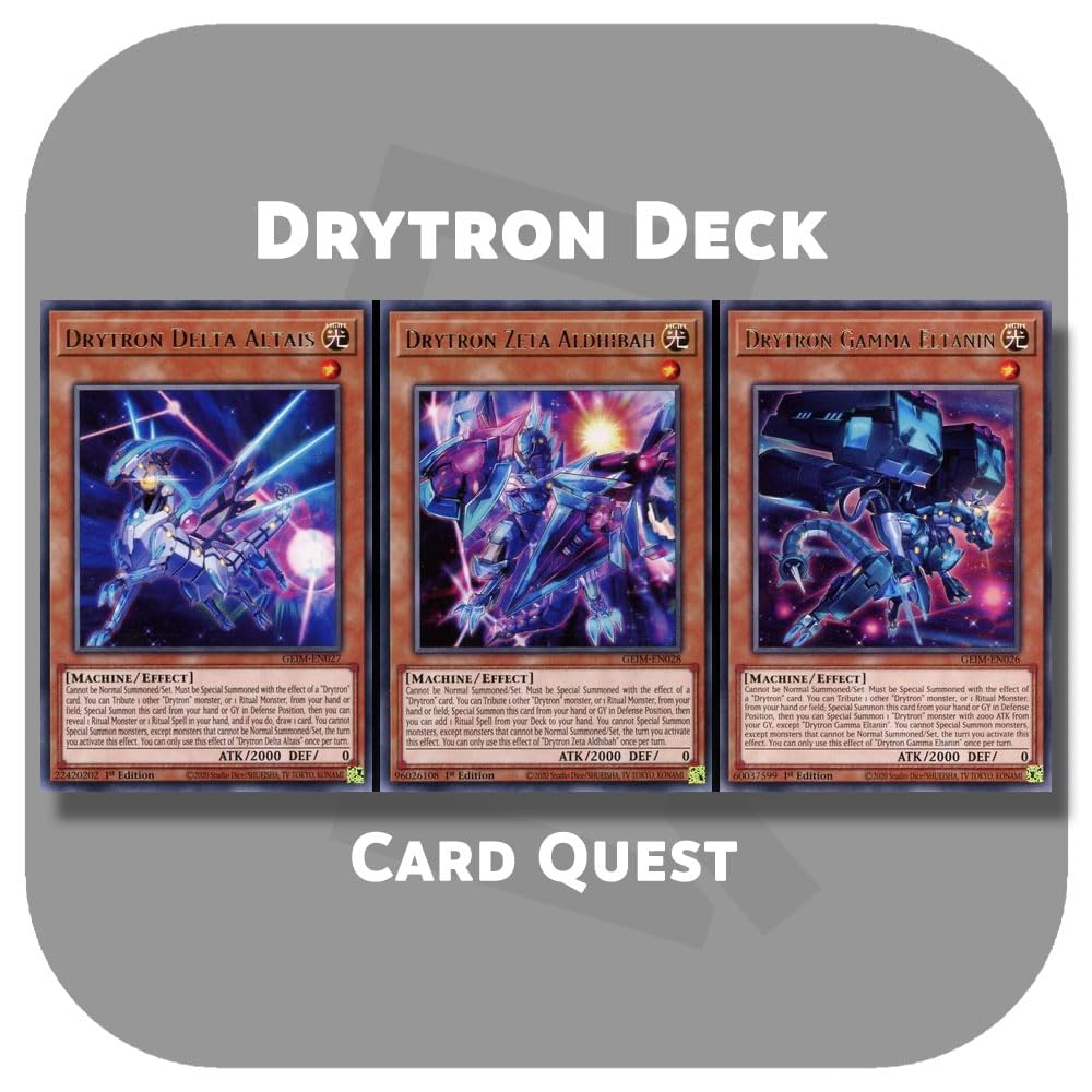 Complete Custom Deck for Yu-Gi-Oh! - Drytron Ritual Deck