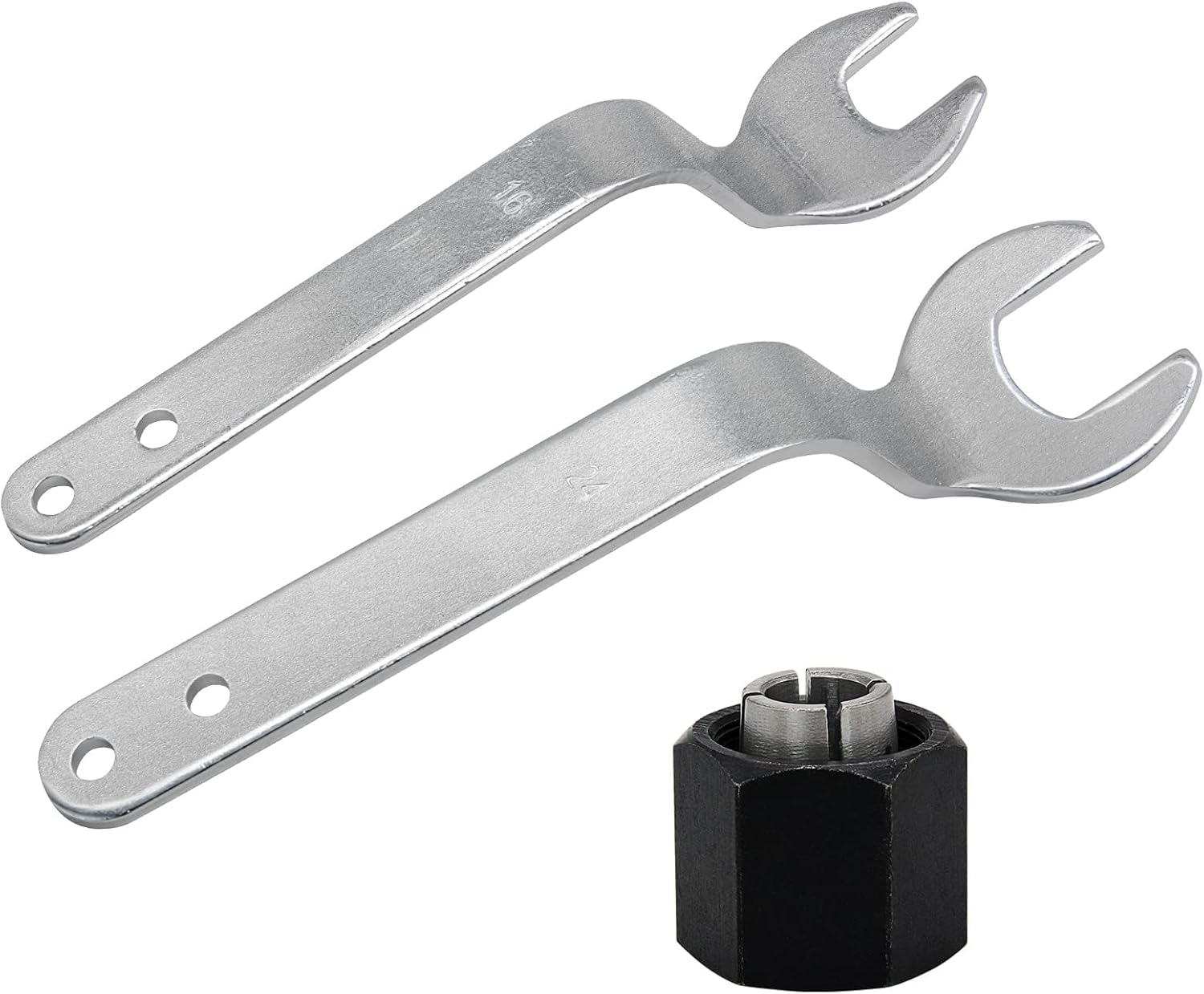Thaekuns RA1152 Offset Wrenches for Router Bit-Changing BOSCHI 2610906287 3/8-Inch Collet Chuck for 1613-,1617-, 1618- & 1619- Series Routers