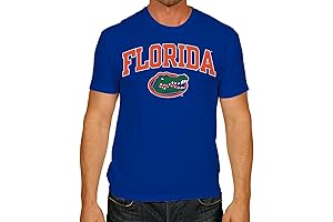 Florida Gators Mens Shirt: Collegiate Premium Cotton Short-Sleeve T-Shirt