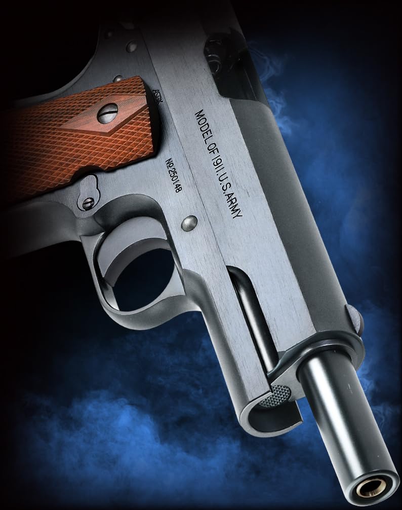 Amazon.co.jp: WA コルト M1911 U.S.ARMY 木製グリップ付 : ホビー