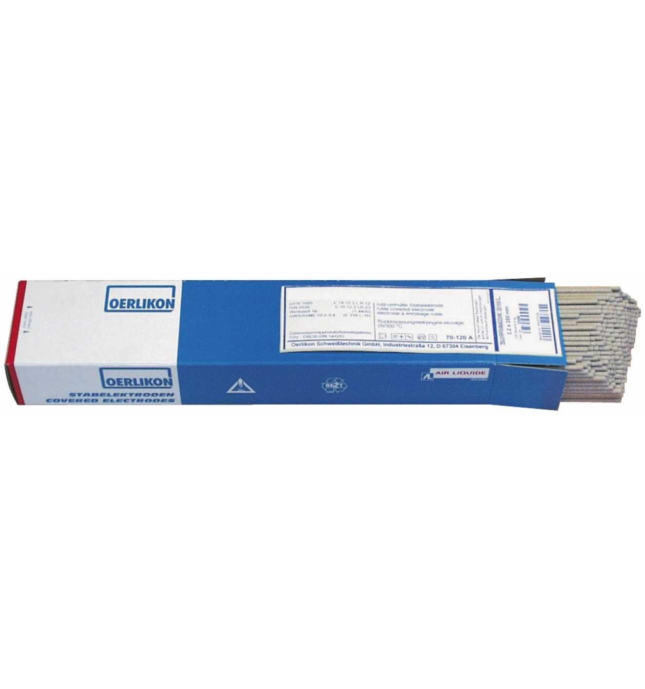 250 X Oerlikon overcord 2,5 x 350 mm BASTONE ELETTRODI SALDATURA ELETTRODI elettrodi
