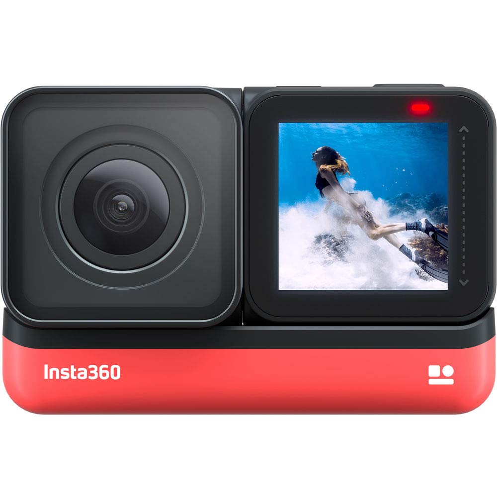 Insta360 ONE R 4K Edition UK Con Obiettivo Grandangolare 4K Mod E Scheda 64GB. Action Cam Modulare E Impermeabile. - 3