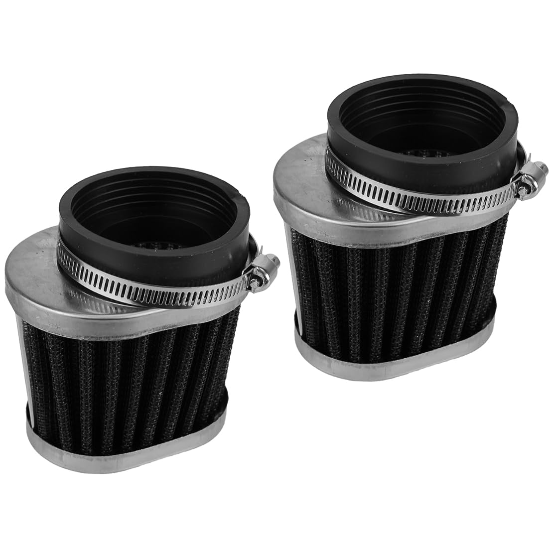 4 unidades de filtro de aire de carburador de 54 mm compatible con Honda CB650 CB750C Kawasaki GPZ750 KZ1000J