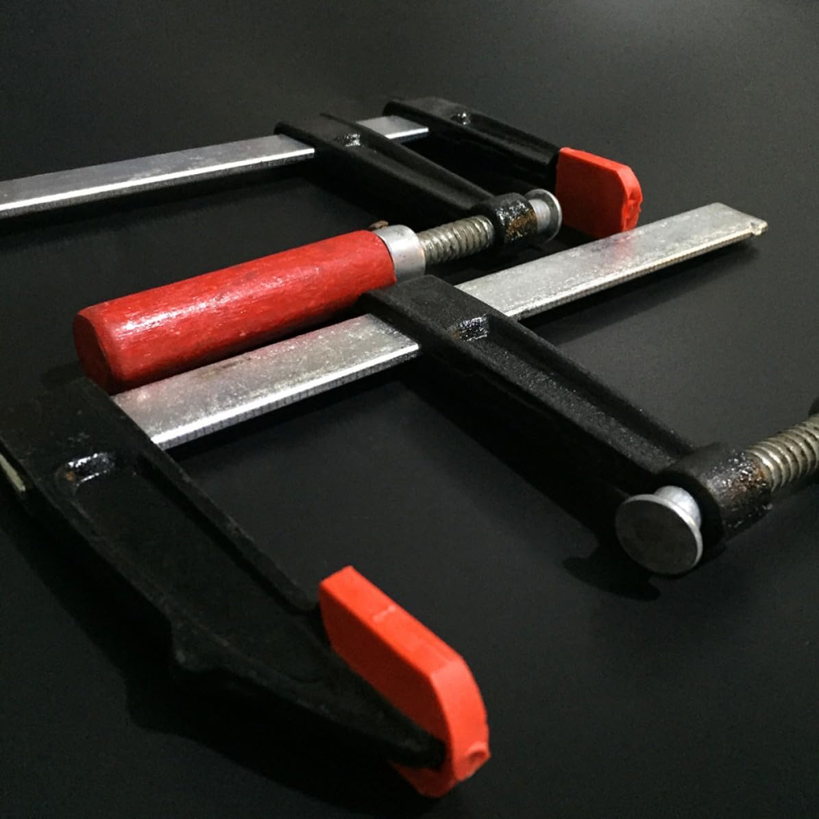 2pcs X200mm Heavy Duty F Shape Woodworking Clamp for Carpenters