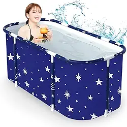 Banheira De Gelo Ofurô Dobrável Pvc Com Encosto Inflável Adulto