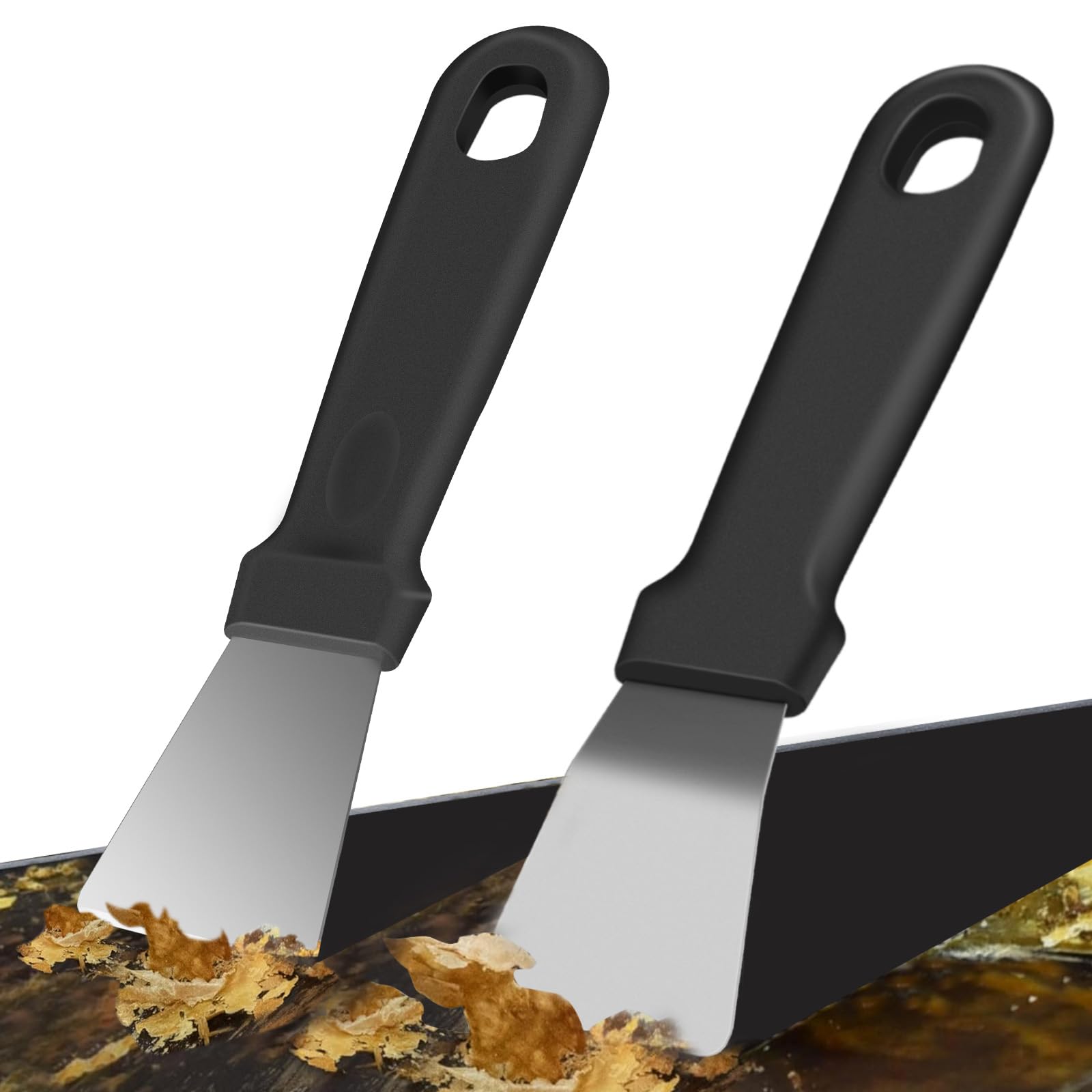 2 Stück Ceranfeldschaber, Spachtel Zum Ceranfeld Kratzer Entfernen Und Tapeten Entfernen, Tapetenschaber, Glasschaber, Multifunktionaler Schaber Für Ceranfeld, Fliesen, Wände, Böden, Glas