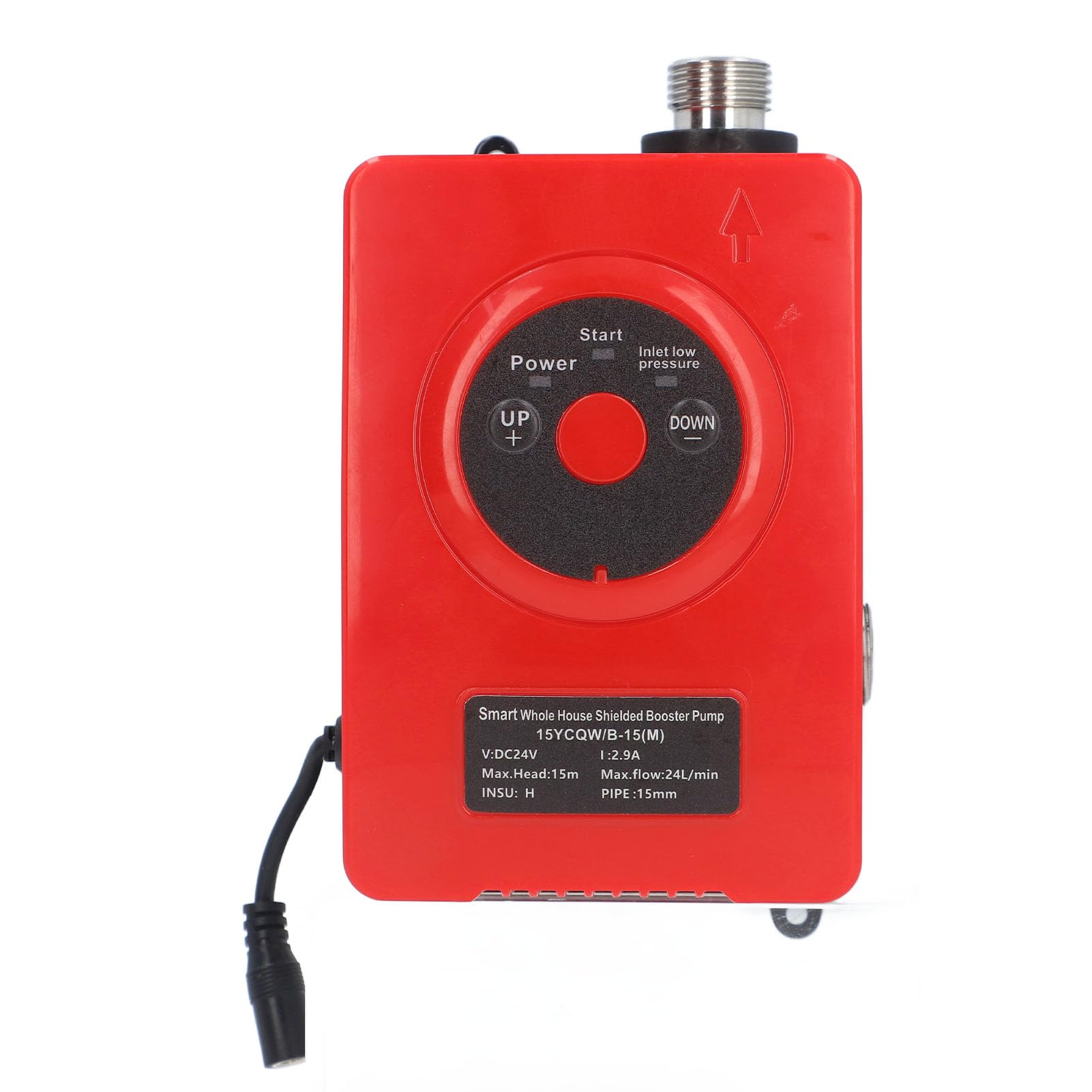 Pompa Booster per Scaldabagno 24 L/min 69 W, Pompa Booster Schermata Intelligente Pompa di Circolazione Ultra Silenziosa per L'orto