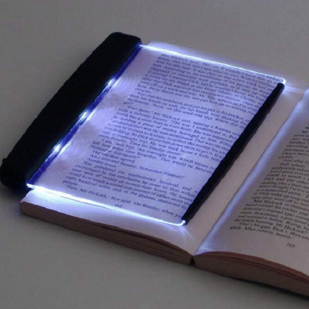 VIQUEW LED Book Light Panel, Portable Flat Page Lamp for Books, Eye-Friendly LED Light for Study, Bed & Travel-image-23