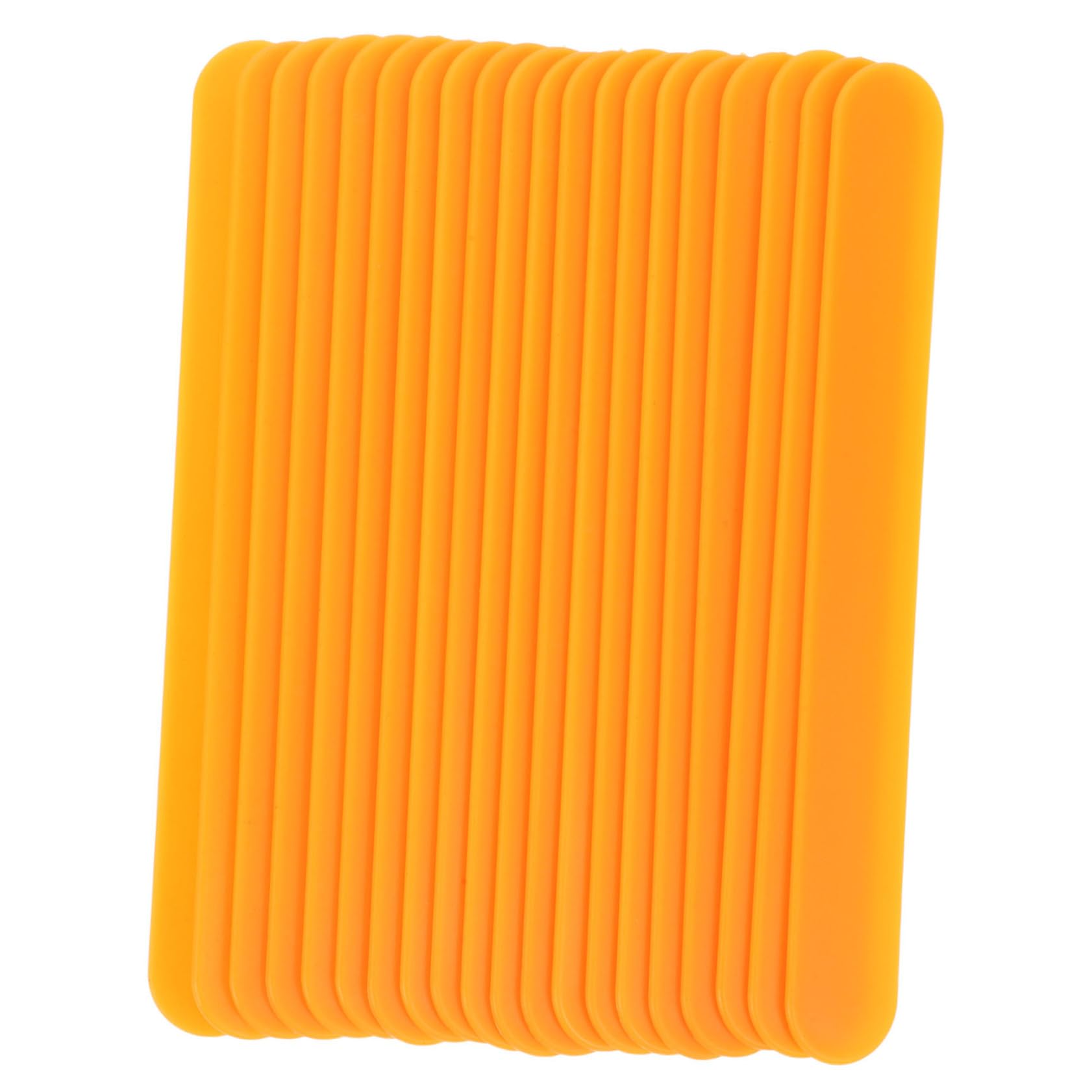 FOMIYES 20-pack Plastic Tongue Wands Multi-functional Pediatric Oral Care Tools Comfortable Handles for Easy Use