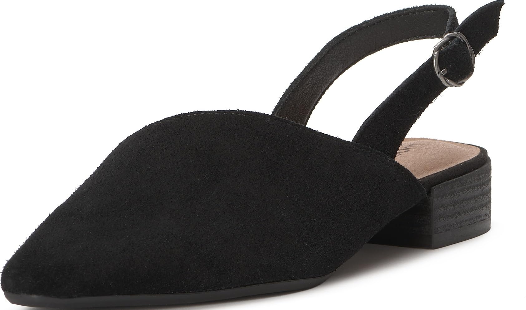 Mocasines Lucky Brand Bilham con diseño slingback asimétrico y suela de caucho 8