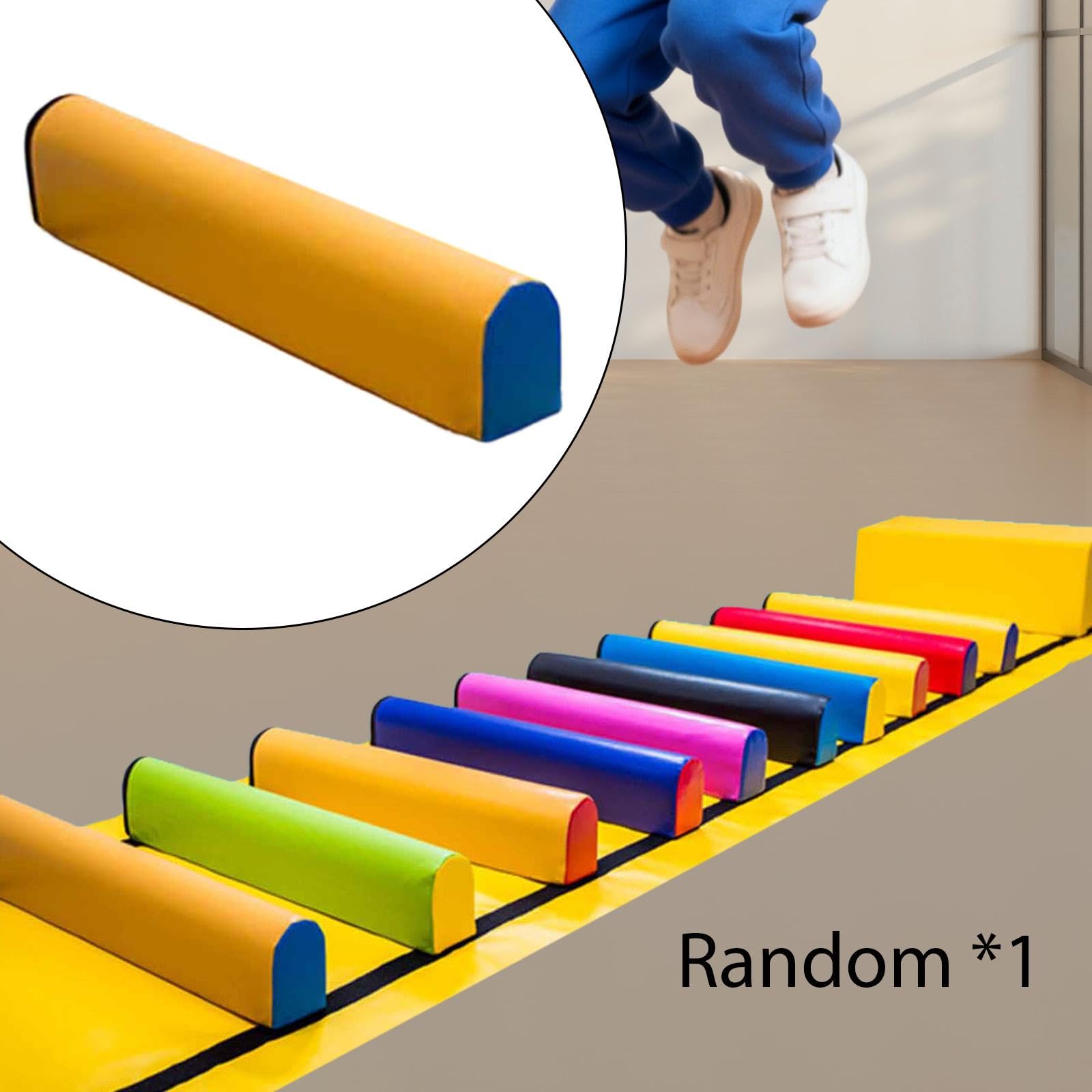 Milageto Caja de Salto pliométrico, Barra pliométrica, Caja de Agilidad para Gimnasia Infantil, Actividad física en Interiores, acondicionamiento
