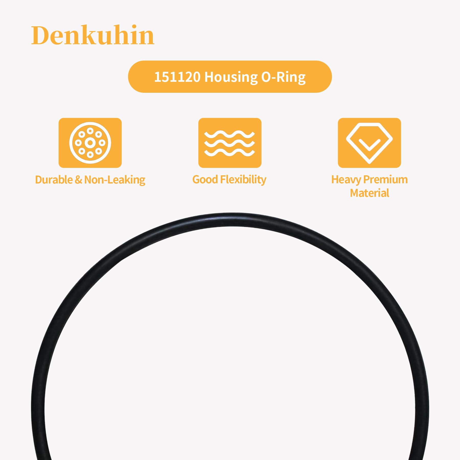 3-Pack Water Filter Housing O-Rings - Compatible With Pentek 151120, Culligan OR-34, American Plumber 152030 - View #9