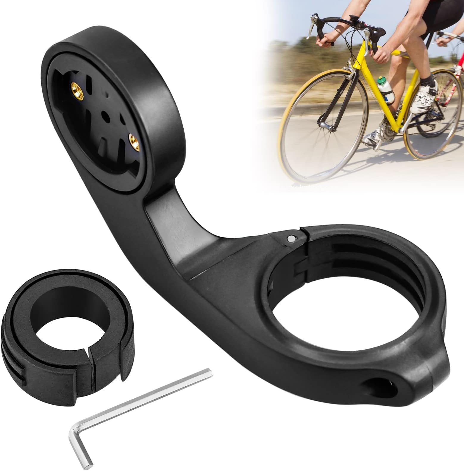 kwmobile Supporto Manubrio Compatibile con Garmin Edge Staffa - Attacco ...