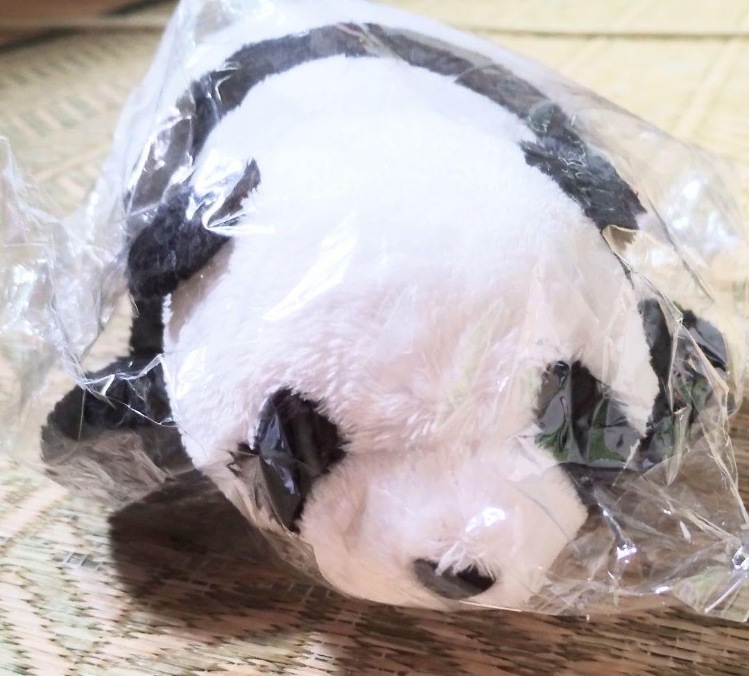 Amazon.co.jp: 上野動物園 ぬいぐるみパンダの仔 蕾蕾伏せ ホビー