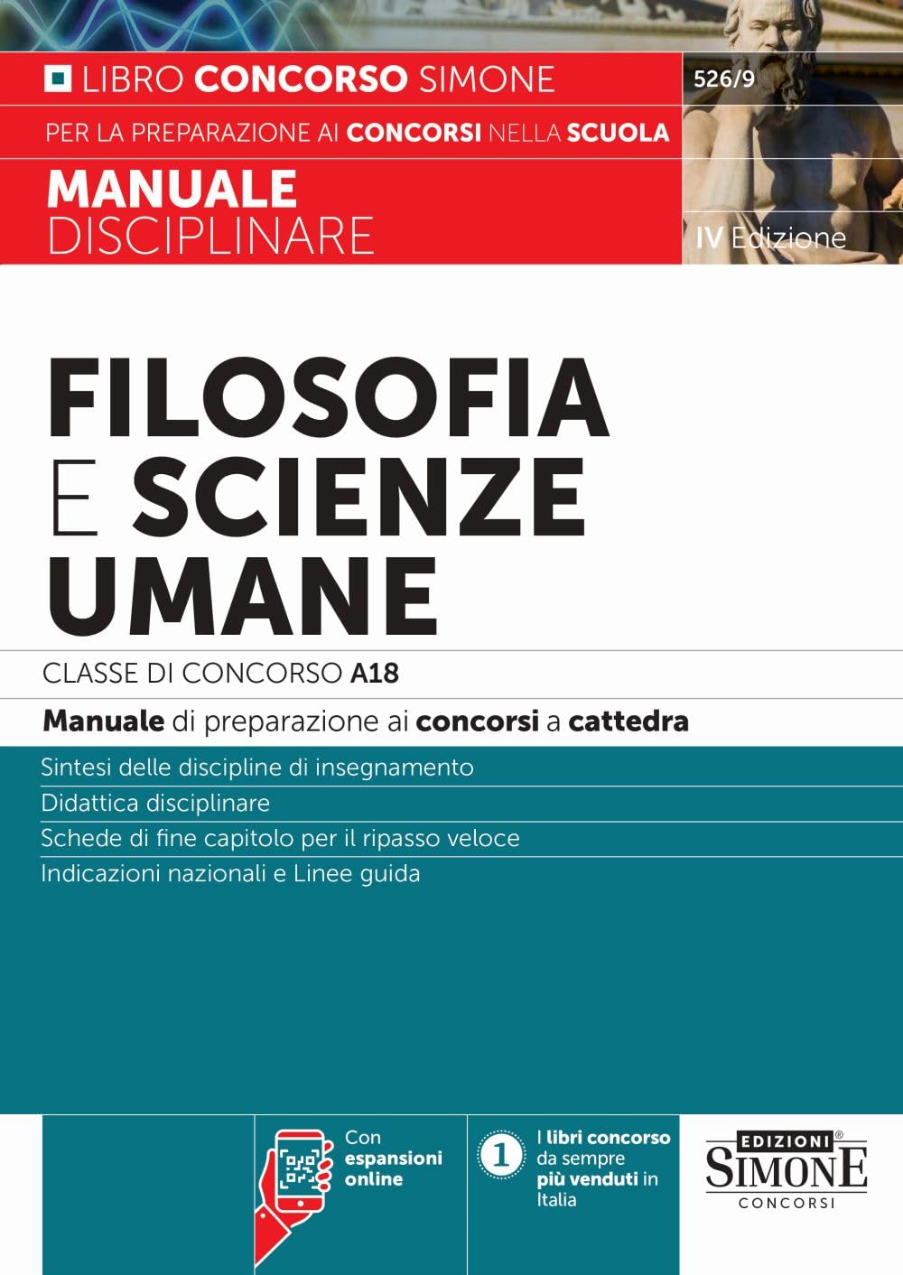 Manuale Disciplinare Filosofia E Scienze Umane - Classe Di Concorso A18 - Manuale Di Preparazione Ai Concorsi A Cattedra - 4