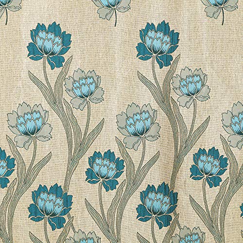 Image of Story@Home Set of 4 Piece Jacquard Multi Eyelet Fancy 5 feet Premium Designer Window Curtains, 60 inch X 46 inch, Cream
