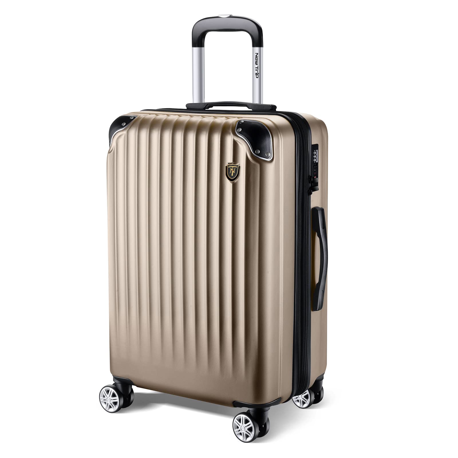 New Trip スーツケース Sサイズ (シャンパンゴールド)