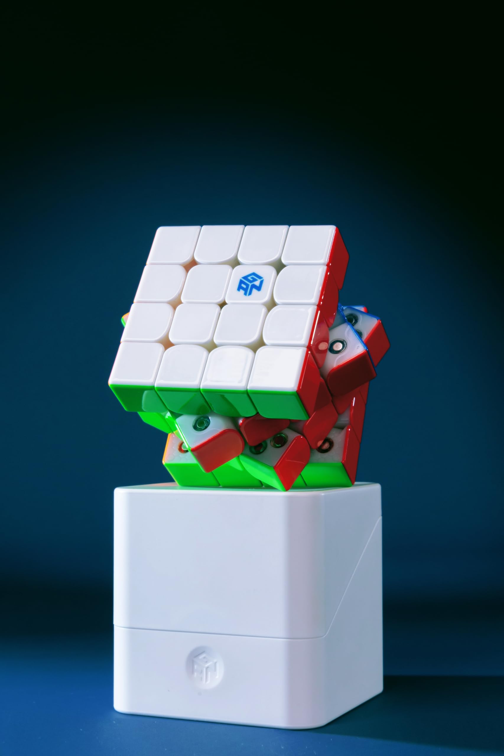 GAN 460M V2 UV 4x4 Magnetic Speed Cube – Professional Puzzle