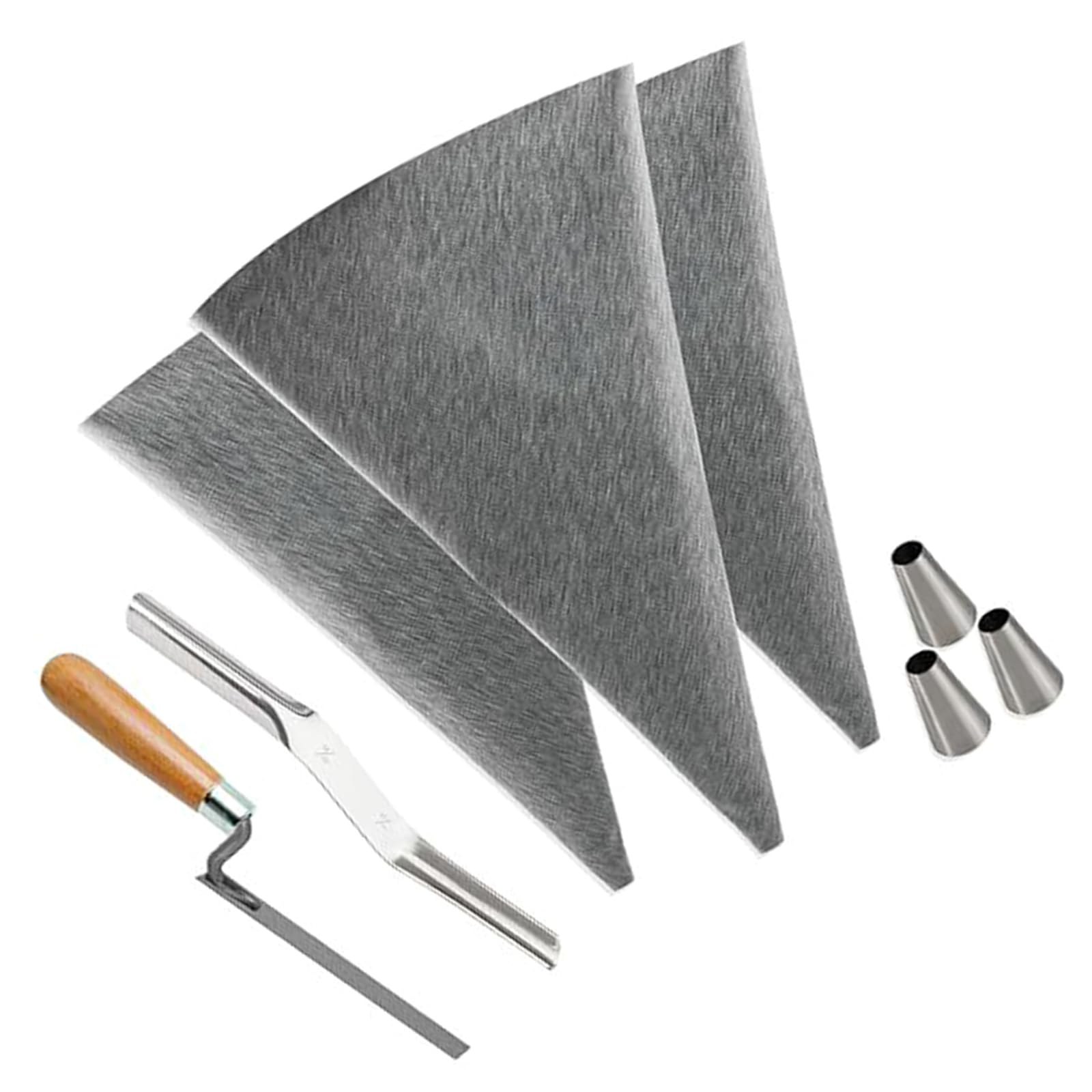 Sturdy Synthetic Leather Grout Bag with Leak-Proof Spout & for Professional Mortar Application Strong Grout Applicator for Mortars