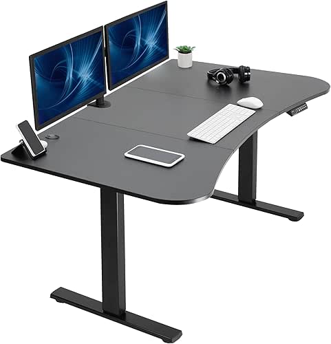 VIVO Electric 63 x 32 in Standing Desk, Memory Height