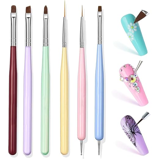 MAYCREATE Professional Nail Art Brush Set