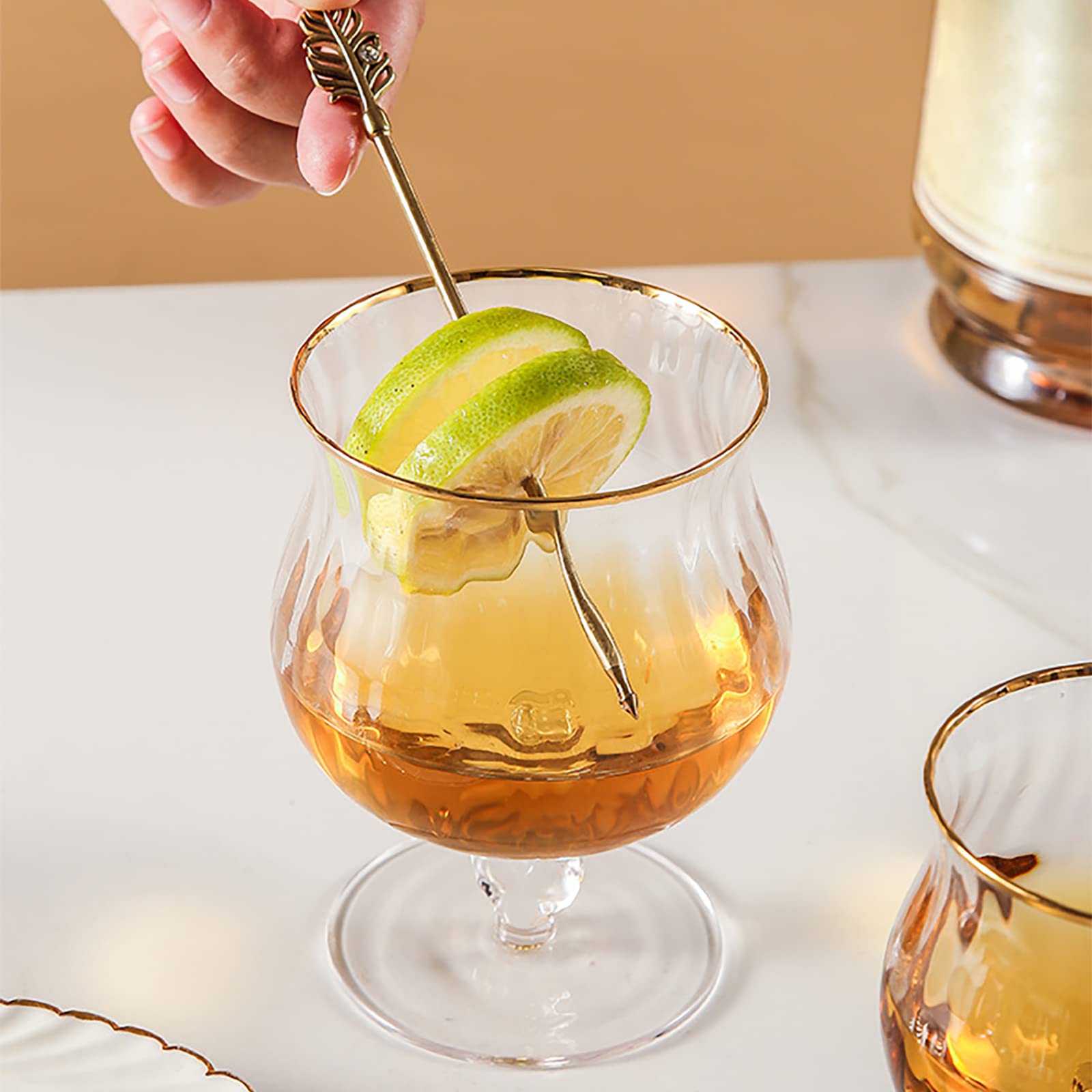 LIBOOI Bols à Dessert En Verre, 300 Ml, Verres à Jus, à Crème