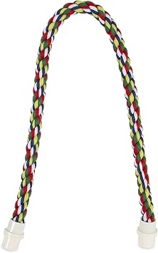 JW Pet Comfy Perch For Birds Flexible Multi-color Rope, Medium - 32 Length