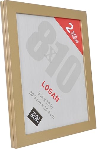 Paquete de 2 marcos de mesa Logan de Studio Décor