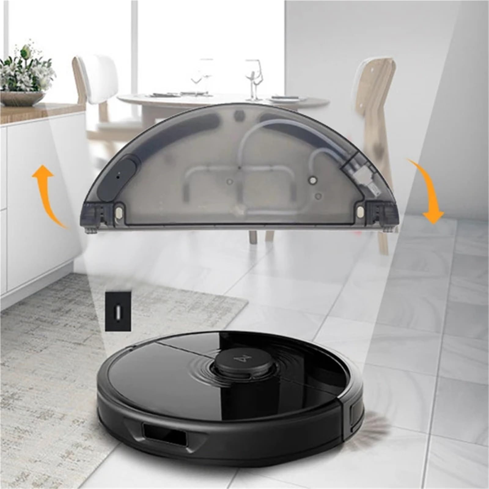 Robot Vacuum Cleaner Host Ventilation Fan Motor Fan Parts, Compatible for Deebot N3 Max, Vacuum Accessories