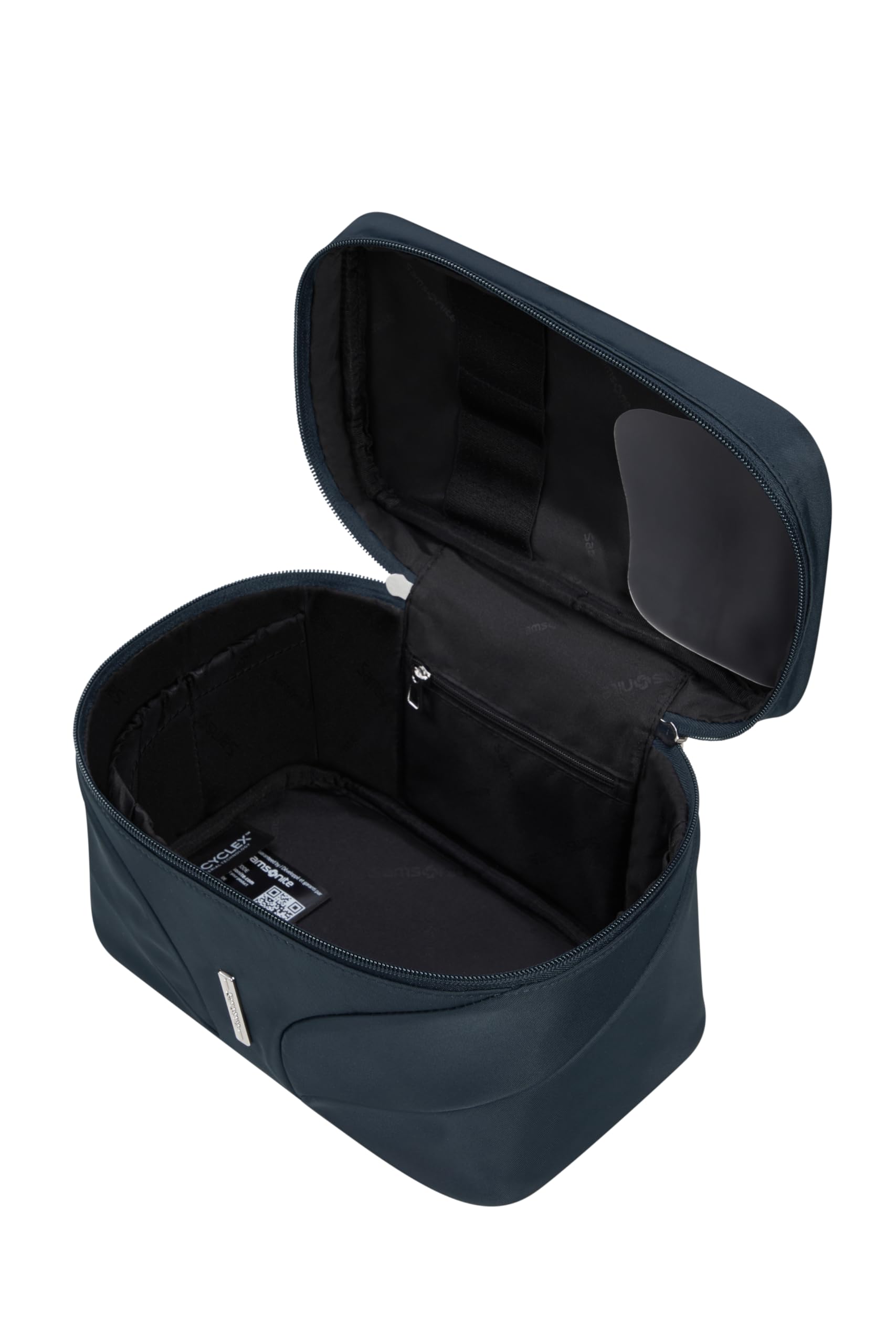 Kit di toilette Samsonite Attrix - Custodia cosmetica, 24 cm, blu (blu in acciaio)