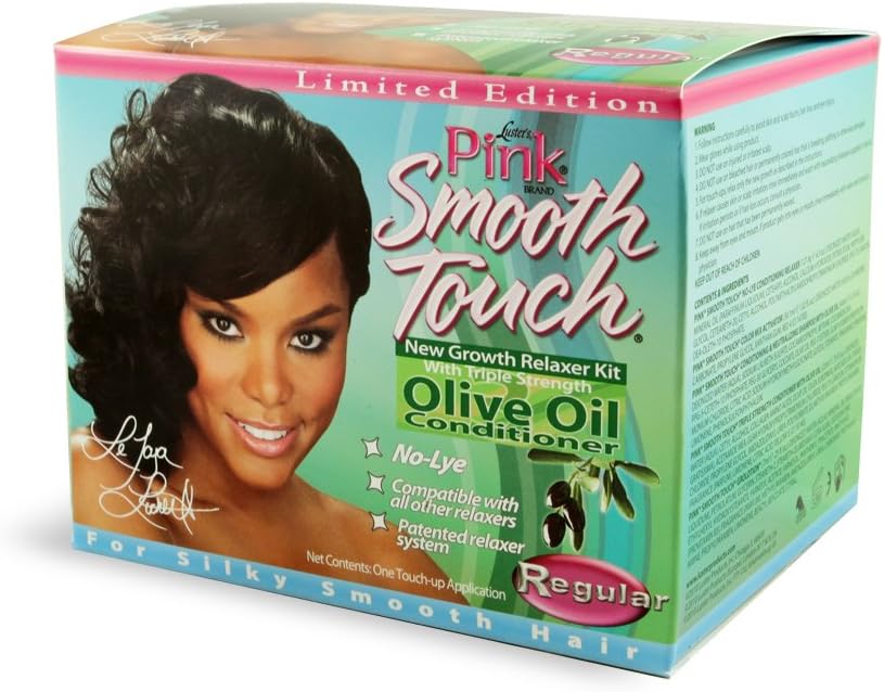 Luster's Pink Smooth Touch New Growth Relaxer Kit, Regular