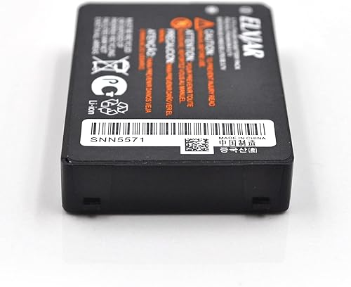 Miniatura 6 de Paquete de 2 baterías de iones de litio de 3.7 V 1200 mAh PMNN4497A de repuesto para radio bidireccional Motorola CLS1110, CLS1410, VL50 UHF.