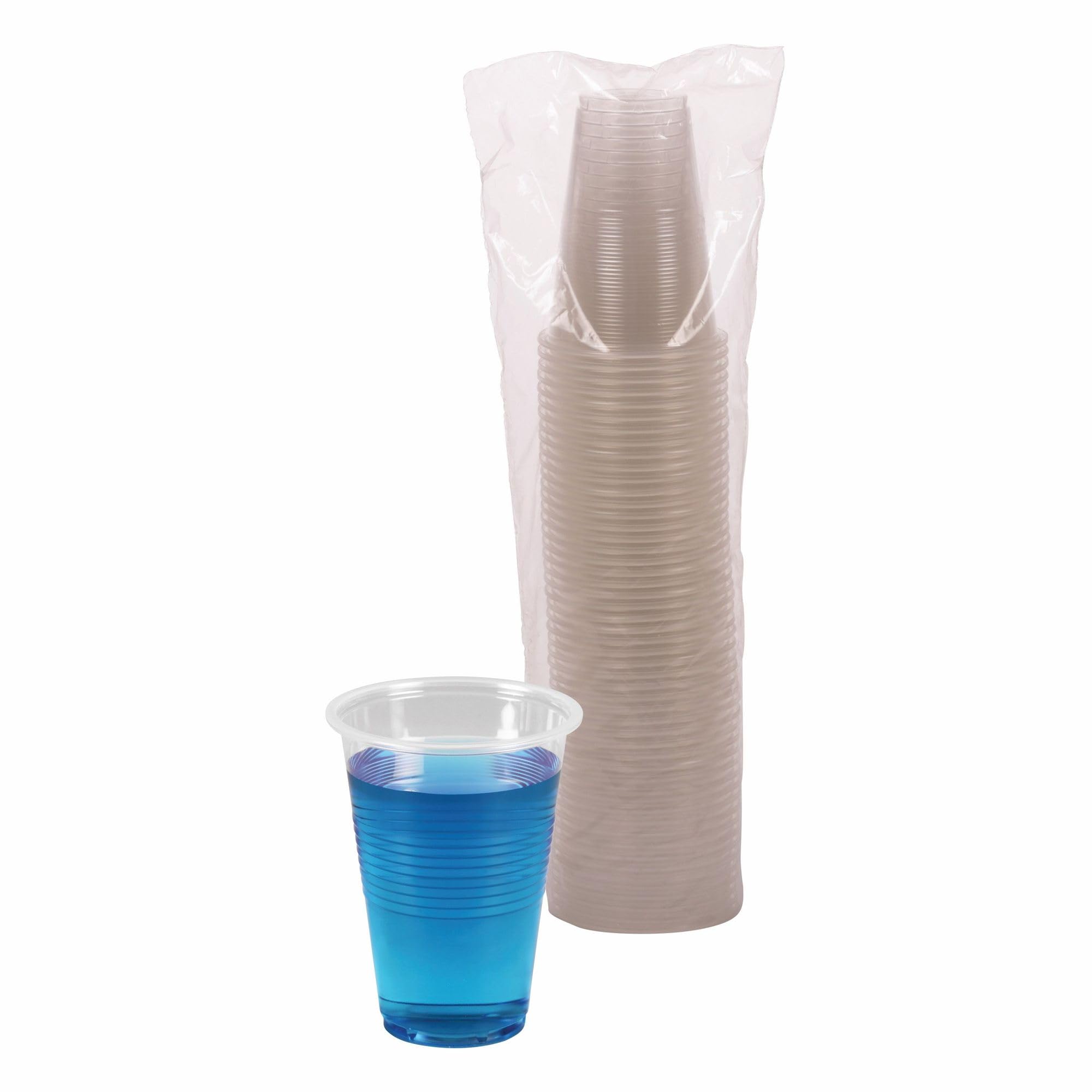 Boardwalk transcup16ct translúcido plástico fría tazas, 16oz (caso de 1000)